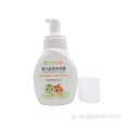 Cabelo macio orgânico fraco para bebês e shampoo corporal
